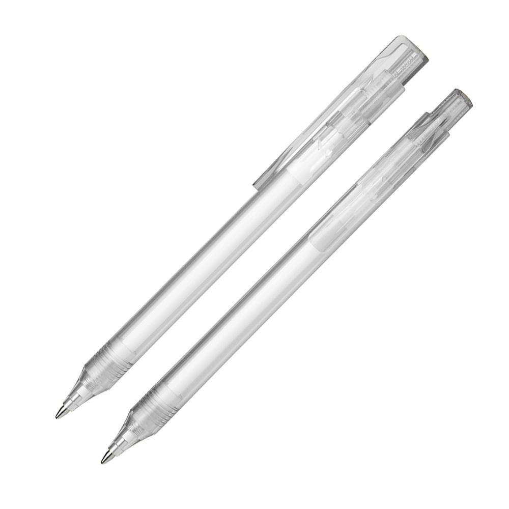 Шнайдер Essential. Ручка с логотипом автоматическая прозрачная